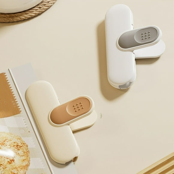 Mejores clips para bolsas de comida para aperitivos - sellador plástico reutilizable para almacenamiento de patatas fritas, cereales y polvo