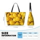 thumbnail image 4 of Fotbe Ripe Yellow Lemon Bolsa de Viaje para Playa - Resistente al Agua, Bolsa Tote de Gran Capacidad y Ligera con 7 Bolsillos para Mujeres y Hombres, 4 of 7