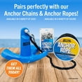 thumbnail image 3 of 30 lb River Anchor 30lb Boat Anchor Mushroom Anchor River Anchors for Boats Coated Anchor Marine Grade Pontoon or Boats 15, 16, 18 or 20 Foot Boat Anchors, 3 of 6