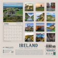 Ireland Calendar 2025 The Emerald Isle 12" x 24" Irish Travel Wall