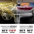 thumbnail image 3 of BLEACH Parasol para Parabrisas Delantero Protector Plegable, Visera Solar para Auto Bloquea Rayos UV Mantiene tu Vehículo Fresco 130cm*70cm, 3 of 6
