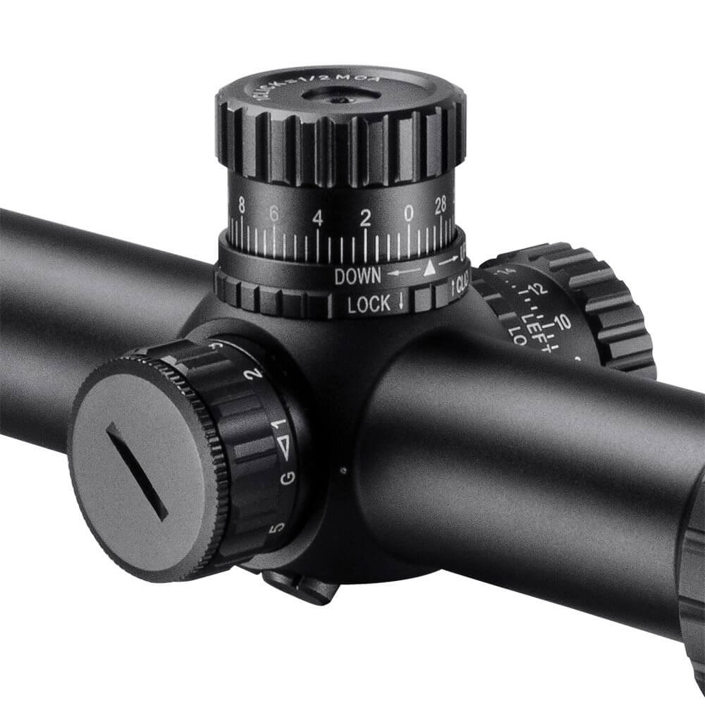 BARSKA New Rifle Scope Red/Green Illuminated (1-6x24mm)