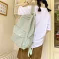 thumbnail image 5 of FDDMis Light Weight Backpacks for Travel Lightweight Backpack Bulk Backpacks Backpack for Women Travel Electronics Backpack Mochila Escolar Spacious, Green, 5 of 9