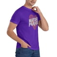 thumbnail image 5 of Mayday Parade Men'S Heart T-Shirt Black Men'S Basic Short Sleeve T-Shirt Purple 4x-Large, 5 of 5