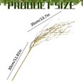 thumbnail image 3 of 1 Pcs Christmas Tree Picks Decor,Artificial Glitter Sequins Spray Picks,Fake Picks Ornaments Branches,Christmas Glitter Sticks Branches for Xmas Tree Wreath Crafts Vase Filler Home Decor, 3 of 4