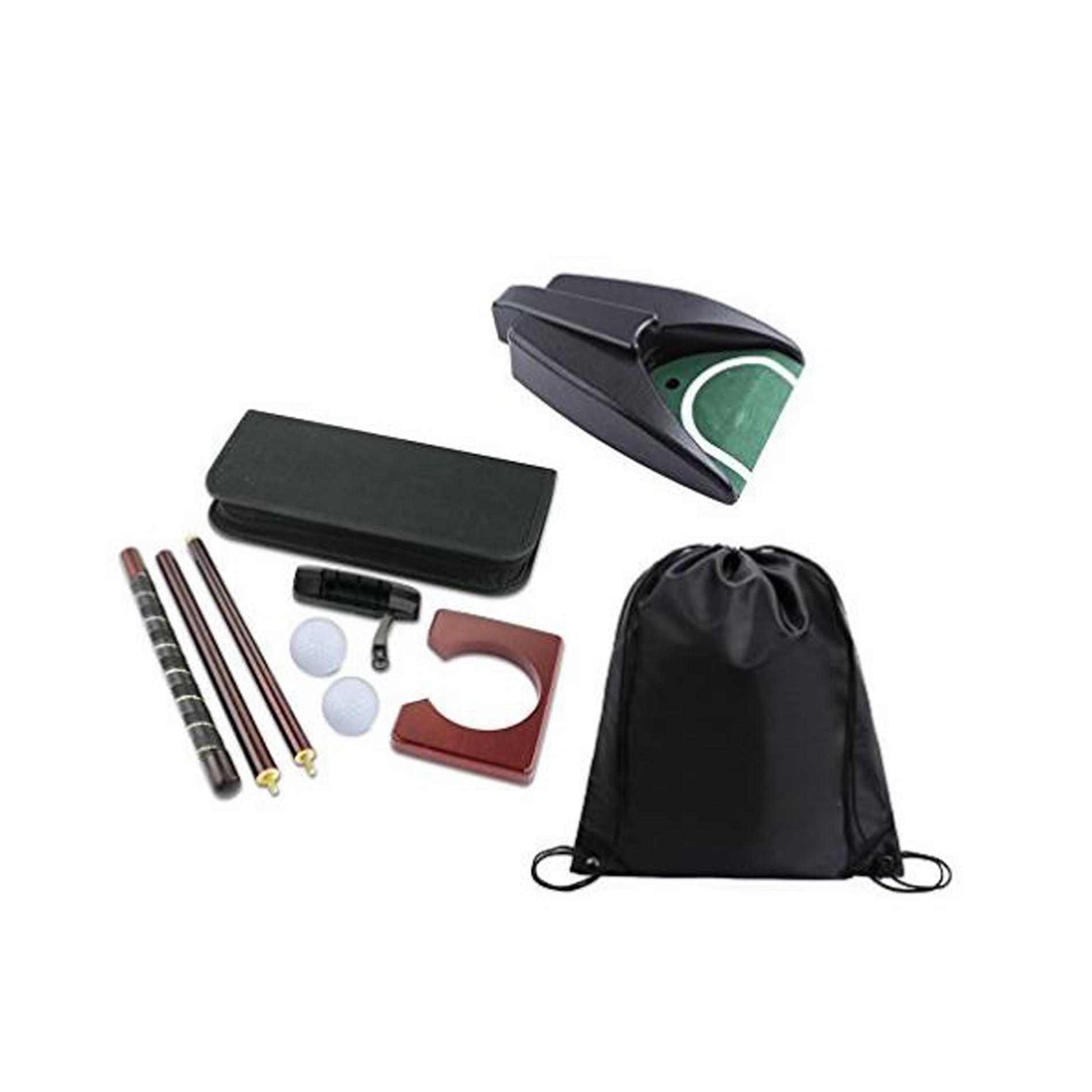 POSMA Golf Putter Kit Set with Auto Reverse Electric Putting Hole