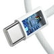 thumbnail image 2 of Cable iBox Tipo-C A Tipo-C, 2m, 60W, Trenzado, Blanco, 2 of 7