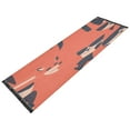 thumbnail image 6 of Stylized Animals Pattern 72x23.5" Bedroom Runner Rug, Durable and Non-Slip for Hallways and Living Rooms, 6 of 8