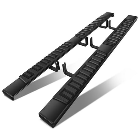DNA Motoring For 05-24 Nissan Frontier Crew Cab Black 6" Side Step Nerf Bar Running Boards