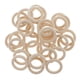 thumbnail image 1 of 40/20 anillos de madera naturales para joyería, ideales para hacer pulseras y otros artículos. 60mm 20pcs, 1 of 8