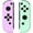 Purple Green, variant on Wireless Controller for Nintendo Switch, L/R Controllers Support Dual Vibration/Motion Control/Wake-up Function,Pink Green