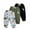 Multicolor, variant on DOZINSIX 3 Pack Toddler Boys Sweatpants Dinosaur Print Casual Elastic Waist Jogger Pants
