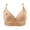 Khaki, variant on WCJM Brown Bras For Women No Underwire Adjustable Bras Full Coverage Support Bralette Plus Size Everyday Bra