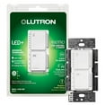 thumbnail image 4 of Lutron MACL-LFQH-WH White 120V 150W 1.5A 4-Speed Fan Control and Light Dimmer, 4 of 7