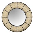thumbnail image 1 of homeroots bed & bath 389849 Farmhouse Style Round Wall Mirror, 1 of 1
