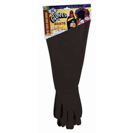 Adult Hero Black Gauntlet Gloves