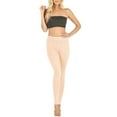 thumbnail image 5 of Womens High Waist Cotton Full Length Ankle Leggings, 5 of 8