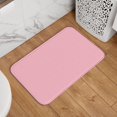 thumbnail image 6 of Crystal Velvet Floor Mat 23.6x15.7in Square Lock Edge Easy Cleaning Using Woven Technique Corrosion Resistant Bottom Drop Plastic Lightpink, 6 of 7