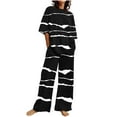 thumbnail image 1 of Hauts à Manches Courtes pour Femmes Costume d'Été Mode Short Imprimé Pantalons Colorés Costume Décontracté Deux Pièces Hauts à Manches Courtes pour Femmes Hauts d'Été pour Femmes avec Manches, 1 of 7