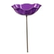 thumbnail image 3 of Estaca para jardín, para pájaros, fácil instalación, decoración novedosa, estaca para flores, cuenco para abejas, ideal para regalar, para Púrpura, 3 of 8