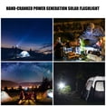 thumbnail image 4 of KAKOWELY New Emergency Flashlight Hand Crank Torch Light Portable LED Flashlight,3.54"X1.97"X0.98", 4 of 5