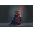 thumbnail image 1 of Darth Yoda - Canvas OR Print Wall Art, 1 of 1