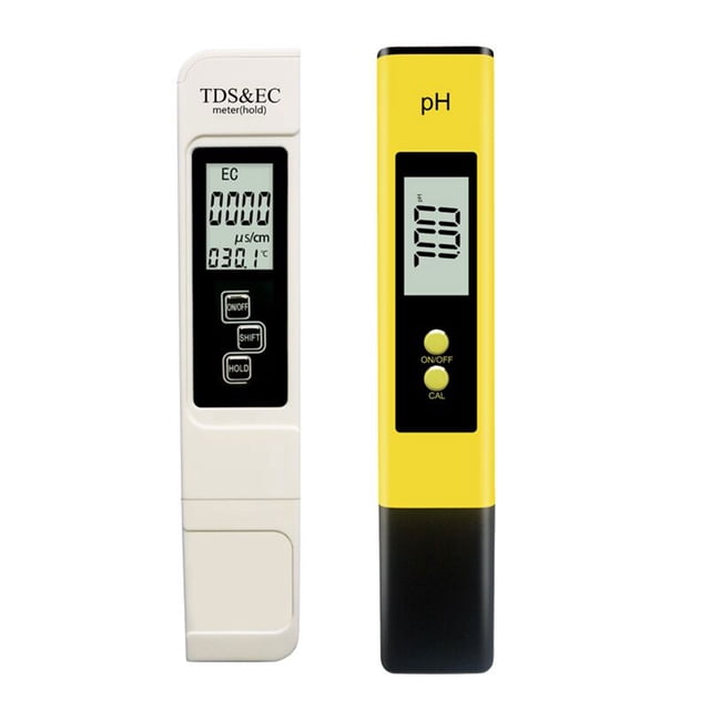 Graflsoa Portable Water Quality Tester with PH, TDS, and EC Measurement, High-Definition Display, Automatic Calibration, Durable Sealing for Wet Environments, Accurate and Easy to Use.