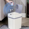 thumbnail image 6 of Miogawg Trash Can, With Lid, Automatic Touchless Garbage Can, Smart Trash Basket For Bathroom, Bedroom, Laundry, Office, 6 of 9