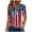 Blue-13, variant on VerPetridure Womens American Flag Tank Tops Patriotic Shirts for Women 4th of July Tanks Top Loose Fit Summer V-Neck Tees Top