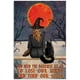thumbnail image 1 of Carteles de Halloween Retro de gato negro de los años 80 en un mundo lleno de princesa Be A Witch, pintura en lienzo, arte de pared Vintage, decoración del hogar para habitación, 1 of 4