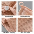 thumbnail image 4 of 2 Pack Hair Towel Wrap,Hair Drying Towel with Button, Hair Towel, Dry Hair Hat, Bath Hair Cap, 4 of 5