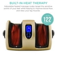 thumbnail image 3 of Best Choice Products Foot Massager Machine, Therapeutic Reflexology Massager w/ High-Intensity Rollers - Gold, 3 of 7