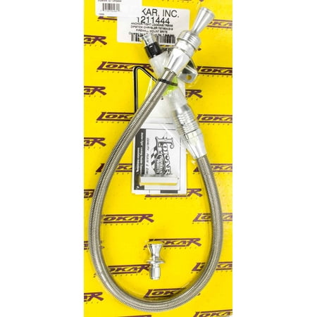 Lokar 1211444 LOC1211444 FLEXIBLE TRANSMISSION DIPSTICK; CHRYSLER 727/904/518 FIREWALL MOUNT; BRITE;