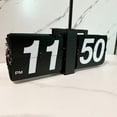 thumbnail image 2 of AOOOWER Flip Desk Clock Auto Flip Wall Mount Clock Battery Powered Large Numbers for Ideal Decor for Home Office School Hotel, 2 of 10