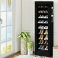 Shoes Rack 10 Tier Tall Shoe Rack Narrow Shoe Rack with Storage Box