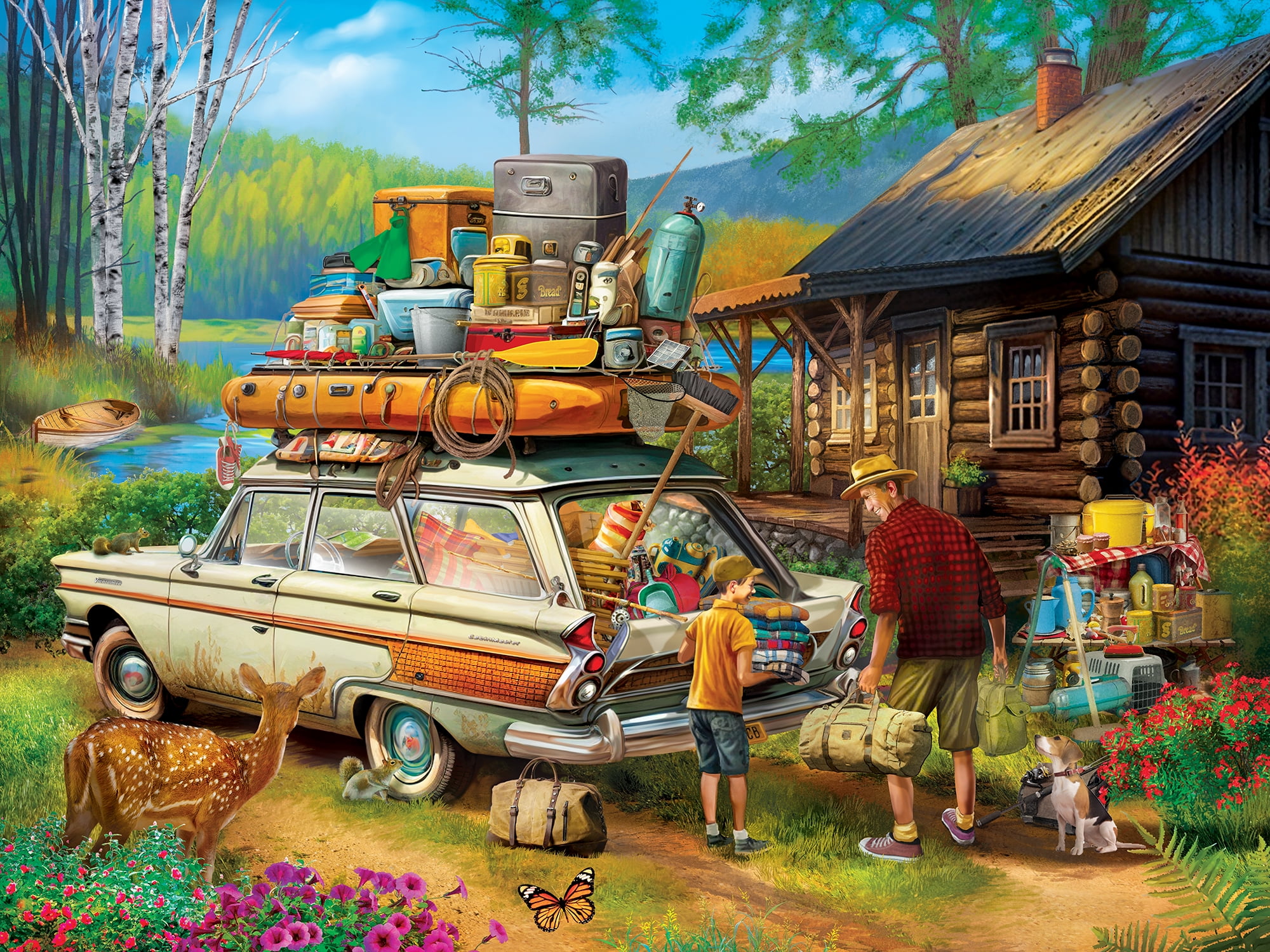 Memory Lane - Unpacking Memories 300 Piece EZ Grip Puzzle