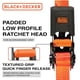 thumbnail image 3 of Correas de amarre con trinquete BLACK+DECKER BDX1006, paquete de 4, 3 of 8