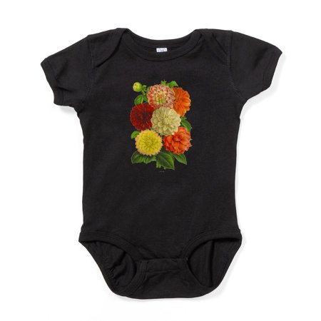 

CafePress - Summer Dahlias - Cute Infant Bodysuit Baby Romper - Size Newborn - 24 Months