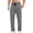 (Casual 32)Dark Gray, variant on Fashion Pants for Men Casual Trousers Summer Solid Color Elastic Waist Drawstring Pocket Sports Full Length Pants