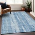 thumbnail image 6 of Addison Rugs Mayfield Washable Transitional Stripes Sky Rectangle Rug, 2'6" x 3'10", 6 of 6