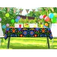 thumbnail image 4 of Mexican Cinco de Mayo Tablecloth Mexico Let''s Fiesta Party Decoration Dia De Los Muertos Floral Home Kitchen Dining Room Decor-60×84inches, 4 of 5
