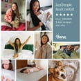 thumbnail image 4 of Bare Home Faux Shearling Blanket - Fluffy & Soft - Lightweight - Throw/Travel, Dark Blue - Tipped, 4 of 4