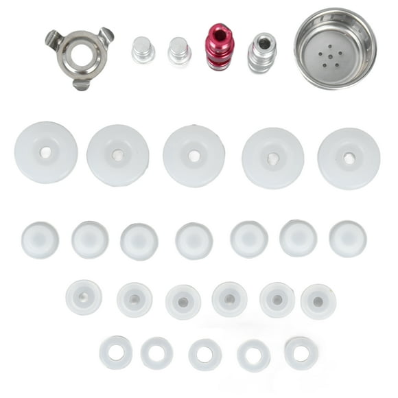 CHICIRIS Electric Pressure Cooker Accessory Set Universal Float Valve Gasket Anti Blocking Bracket Replacement,Pressure Cooker Float Valve,Replacement Float Valve