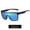 C10 sand black/blue/Blue Mercury, variant on P0110 Personalized Siamese Large Frame Sunglasses Men‘s Trendy Driving Polarized Sunglasses
