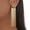 Gold-color-flat, variant on Unique Asymmetrical Slanted Earrings Adorned Long Tassels Accent Stylish Designs
