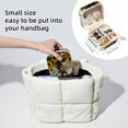 thumbnail image 4 of PhooArto Small Jewellery Box, Funny Donkey Sunflowers Portable Travel Mini Jewelry Case for Women Leather Ring Organizer, 4 of 5