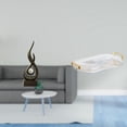 thumbnail image 2 of Bandeja Con Escultura Abstracta De Llamas En Resina, Adorno De Arte Moderno Para Sala De Estar, Armario, Almacenamiento De Joyas, Organizador Rectangular Nórdico Para Decoración Del Hogar, 2 of 8