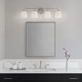 thumbnail image 4 of Millennium Lighting 22304-BN Norah 4 Light 32" Wide Vanity Light - Nickel, 4 of 7