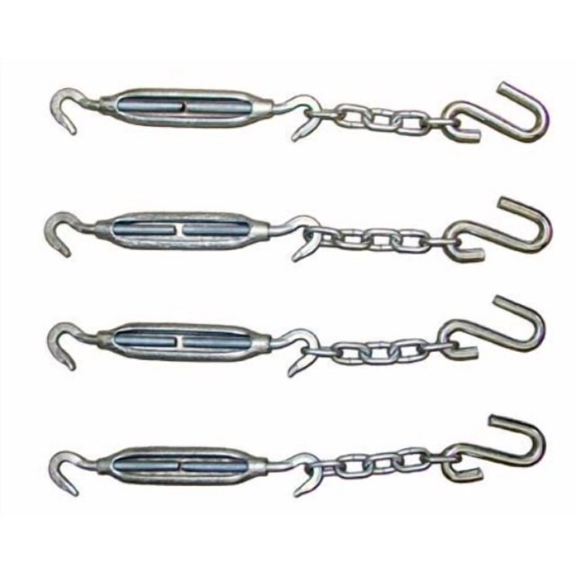 Brophy Turnbuckle TDHP Use With Camper Tie Down; 3000 Pound Capacity Per Set; Set Of 4