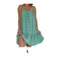 thumbnail image 3 of fastboy Robe d'Été Bohème Multifonctionnelle pour Tenue Décontractée Verte L, 3 of 5
